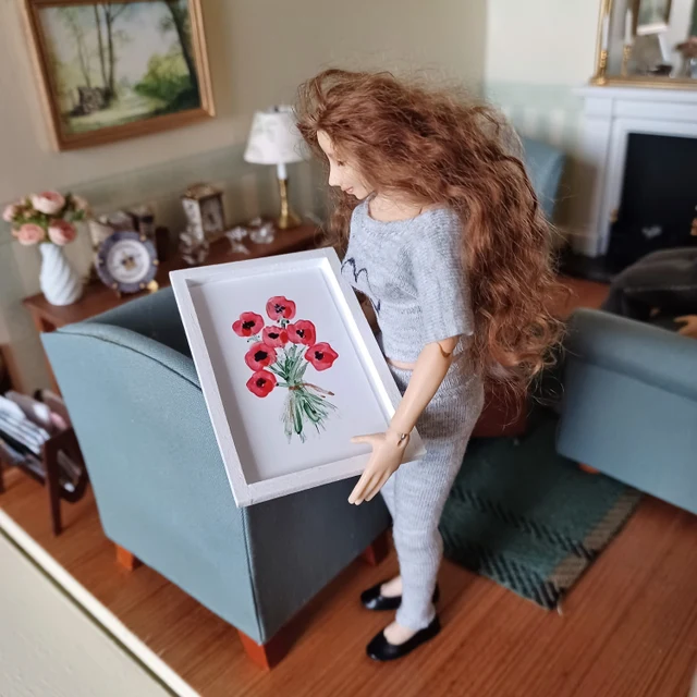 Dollhouse Art At Home