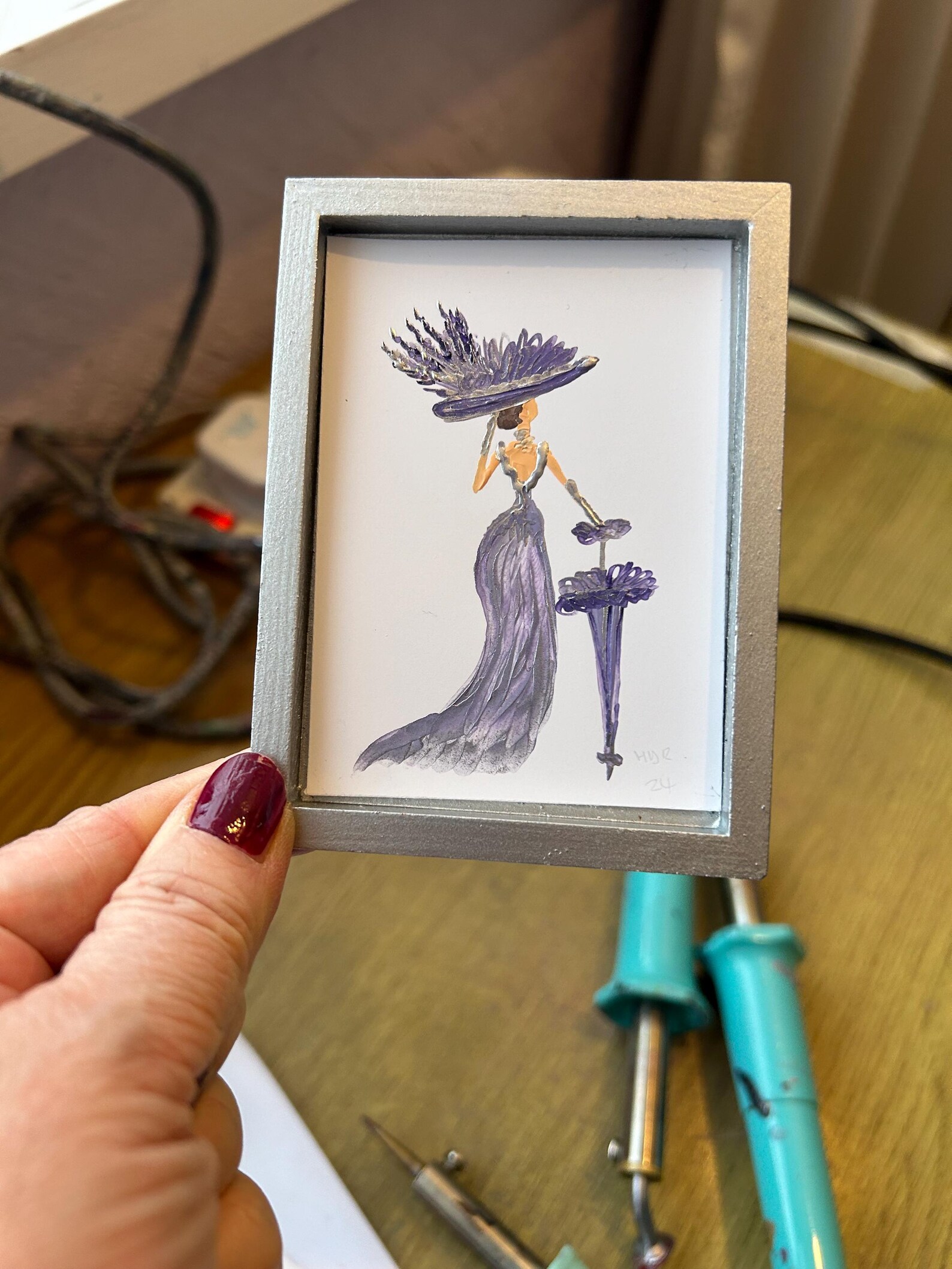 Lady in Lavender